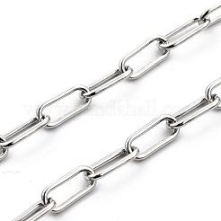 Iron Paperclip Chain Necklaces&nbsp;NJEW-JN03059-02