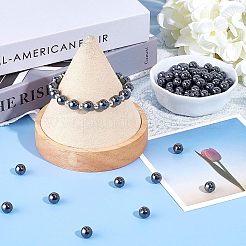 Non-magnetic Synthetic Hematite Beads Strands&nbsp;G-OC0001-46