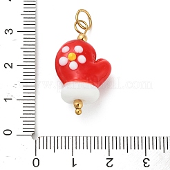 Christmas Handmade Lampwork Pendants&nbsp;STAS-C147-03C