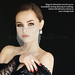 Alloy Headwear Masquerade Masks&nbsp;AJEW-WH0258-540S