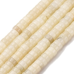 Natural White African Opal Beads Strands&nbsp;G-L624-I19-3x6mm