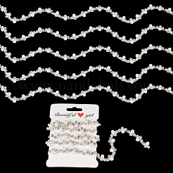 Round Brass Rhinestone Cup Chains&nbsp;FIND-TAC0007-17B