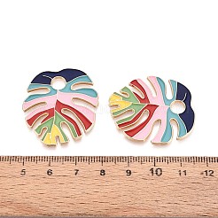 Rack Plating Alloy Enamel Pendants&nbsp;ENAM-T015-012E-NR