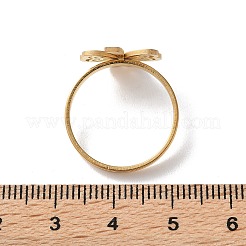304 Stainless Steel Finger Rings&nbsp;RJEW-L129-04G