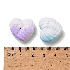 Spray Printed Opaque Acrylic Beads&nbsp;OACR-P032-01A-M