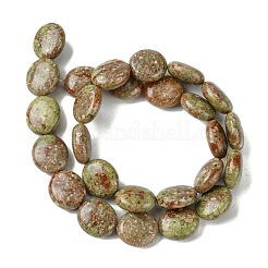 Natural Unakite Beads Strands&nbsp;G-K365-B08-03
