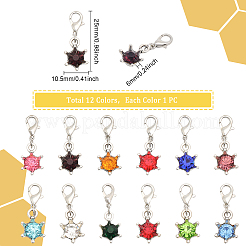 Alloy Pendant Decorations&nbsp;AJEW-CA0003-44