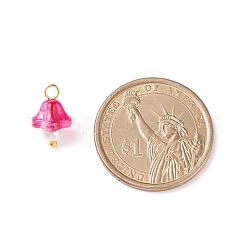 Electroplate Glass Charms&nbsp;PALLOY-JF01737-01