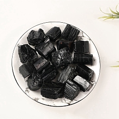 Natural Black Tourmaline Beads&nbsp;WG77657-01