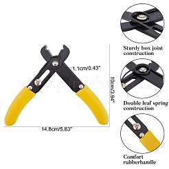 Iron Jewelry Crimping Pliers&nbsp;TOOL-WH0122-11P