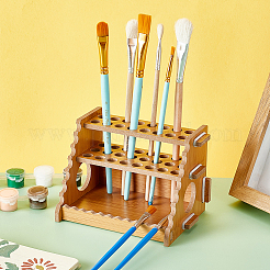 Bamboo Calligraphy Brush Holder&nbsp;DIY-WH0581-08