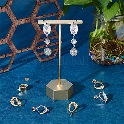 4 Pairs 2 Colors 304 Stainless Steel Stud Earring Findings&nbsp;STAS-UN0038-08