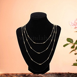 304 Stainless Steel Satellite Chains Necklaces&nbsp;NJEW-SW00053