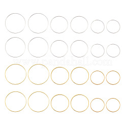Brass Linking Rings&nbsp;KK-YS0001-03