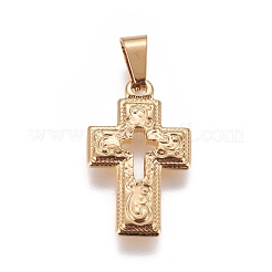 304 Stainless Steel Pendants&nbsp;STAS-L222-09G