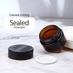 Portable Glass Cosmetics Cream Jar Sets&nbsp;DIY-BC0010-97