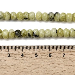 Natural Yellow Turquoise(Jasper) Beads Strands&nbsp;G-A280-A02-01