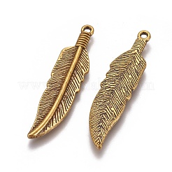 Tibetan Style Alloy Charms&nbsp;TIBEP-16624-AG-RS