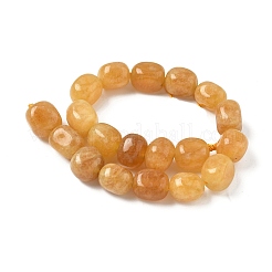 Dyed Natural Malaysia Jade Beads Strands&nbsp;G-P528-I15-01