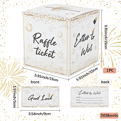 1 Set Kraft Paper Lottery Ticket Boxes&nbsp;CBOX-SP0001-05