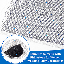 Gauze Bridal Veils&nbsp;AJEW-WH0314-489E