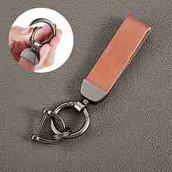 Genuine Leather Car Key Keychain&nbsp;JX273A