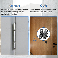 Stainless Steel Hidden Hinges&nbsp;FIND-WH0366-496EB-01