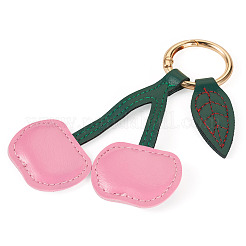 1Pc PU Leather Alloy Keychains&nbsp;KEYC-TA0001-46B