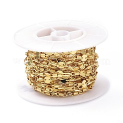 Brass Flat Sequin Chains&nbsp;CHC-D028-07G