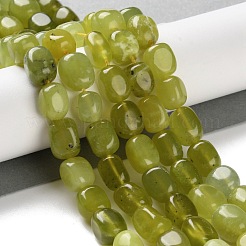 Natural Lemon Jade Beads Strands&nbsp;X-G-P497-01D-04