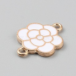 Alloy Enamel Connector Charms&nbsp;FIND-WH0139-486G-01