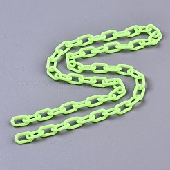 Handmade Opaque Acrylic Paperclip Chains&nbsp;KY-S166-002H