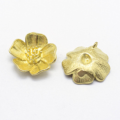 Brass Pendants&nbsp;KK-F721-080C-RS