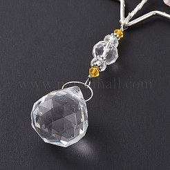 Teardrop Acrylic Beads Big Pendant Decorations&nbsp;LS-HJEW-D029-01P-B
