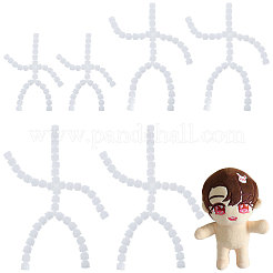 6Pcs 3 Style  Plastic Action Figure Movable Skeleton&nbsp;DIY-PH0007-69