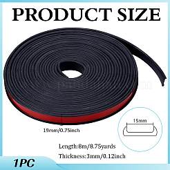 TPE Self-Adhesive Flexible Molding Trim&nbsp;DIY-WH0759-34B-03
