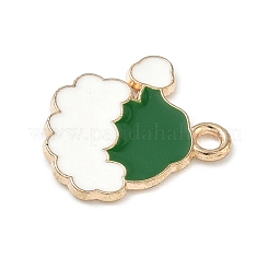Christmas Alloy Enamel Pendants&nbsp;ENAM-B035-02A-02KCG