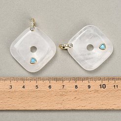 Natural Quartz Crystal Pendants&nbsp;GG-CBA4625-04G-04