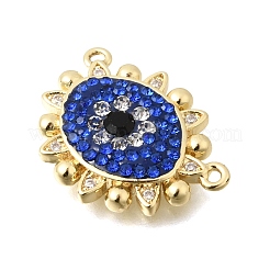 Brass Micro Pave Cubic Zirconia Pendants&nbsp;KK-C255-19G-03