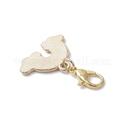 Rainbow Alloy Enamel Pendant Decorations&nbsp;HJEW-JM04116
