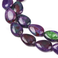 Two Tone Natural White Jade Beads Strands&nbsp;G-Z105-B01-01F