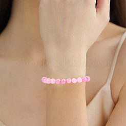 100Pcs Natural Dyed White Jade Beads&nbsp;G-SP0001-35
