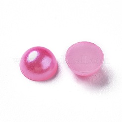 ABS Plastic Imitation Pearl Cabochons&nbsp;SACR-S738-6mm-Z6