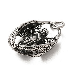 304 Stainless Steel Pendants&nbsp;LS-STAS-D091-07AS