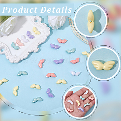 200Pcs UV Plating Opaque Acrylic Beads&nbsp;OACR-PA0001-89
