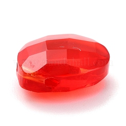 Transparent Teardrop Faceted K9 Glass Beads&nbsp;GLAA-C013-01B