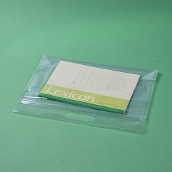 Transparent Plastic Zip Top Bag&nbsp;X-OPP-L003-02D
