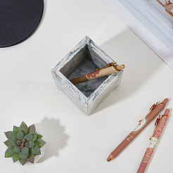 Rectangle Marble Storage Holder for Bathroom&nbsp;AJEW-WH0880-74A-02