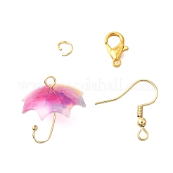 DIY Umbrella Earring Making Kits&nbsp;DIY-FP0001-41