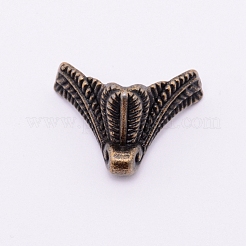 Zinc Alloy Box Corner Protectors&nbsp;PALLOY-WH0070-92AB